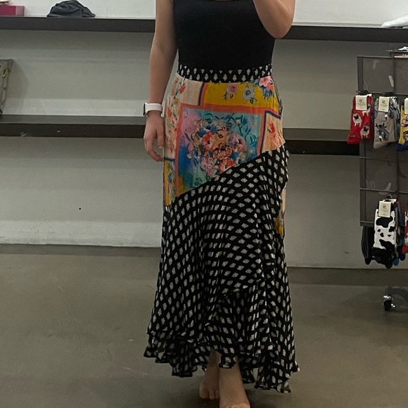TOLANI Maxi printed skirt - Picture 2 of 3